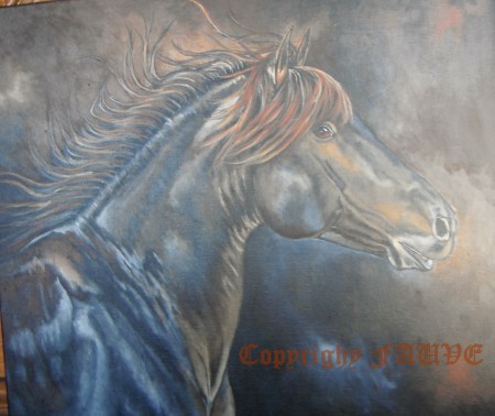 De glace et de feu ( 46 x 55 )